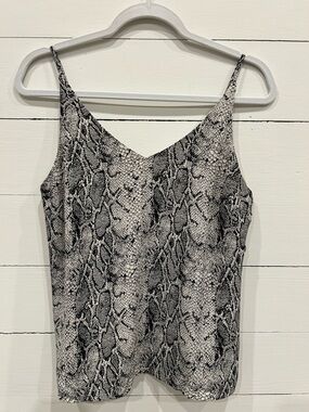 Banana Republic Snake Print Camisole Top Sz Small.